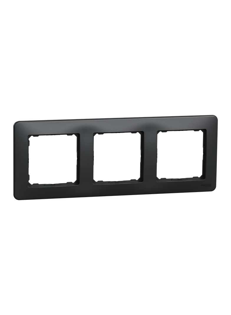 Sedna Design, ramka 3-krotna, czarny antracyt