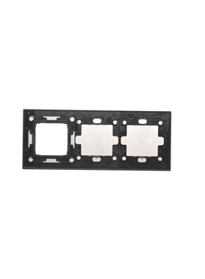 Simon 54 Touch Panel dotykowy S54 Touch 3 moduły 2 pola dotykowe poziome + 2 pola dotykowe poziome + 1 otwór na osprzęt S54 burzowa chmura DSTR3220/72 KONTAKT