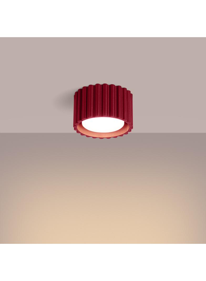 SOLLUX Plafon AURA 1 burgund Gx53 ; SL.1822