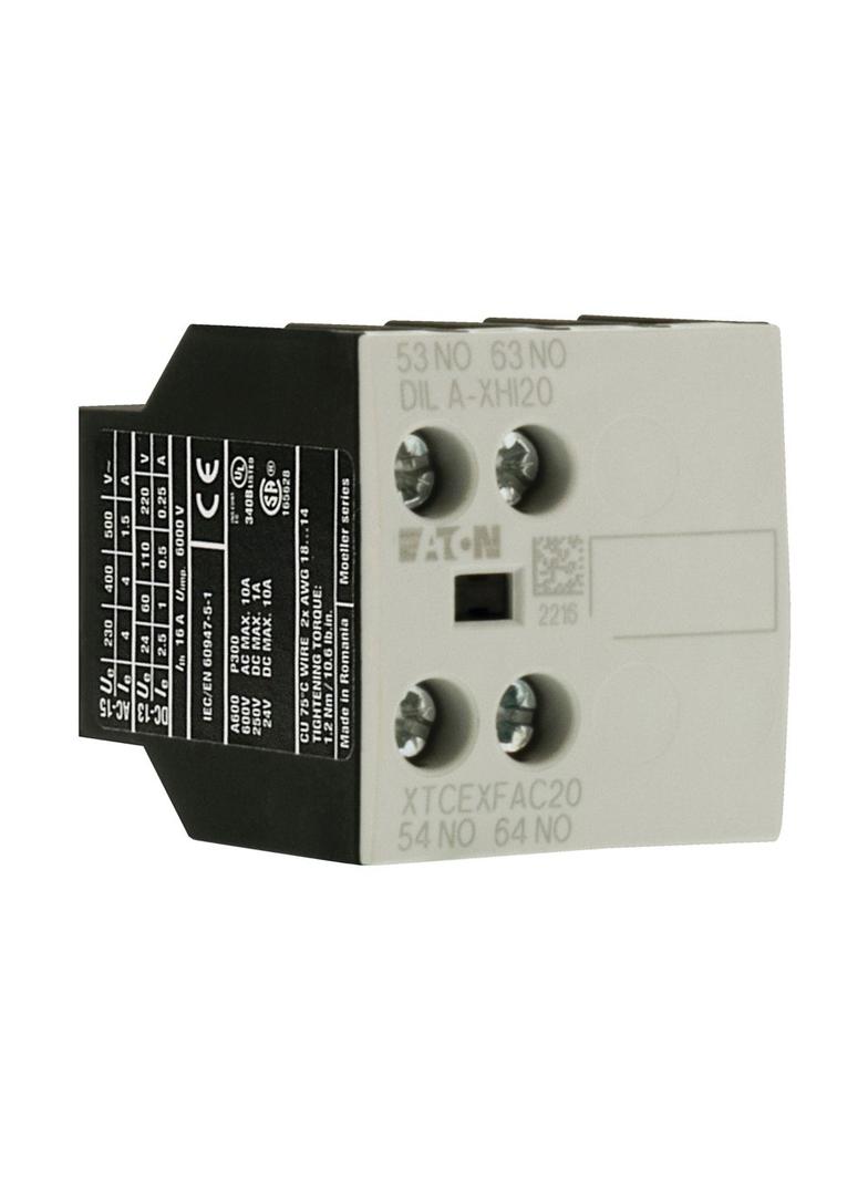 Styk pomocniczy 2Z montaż czołowy DILA-XHI20 276422 EATON