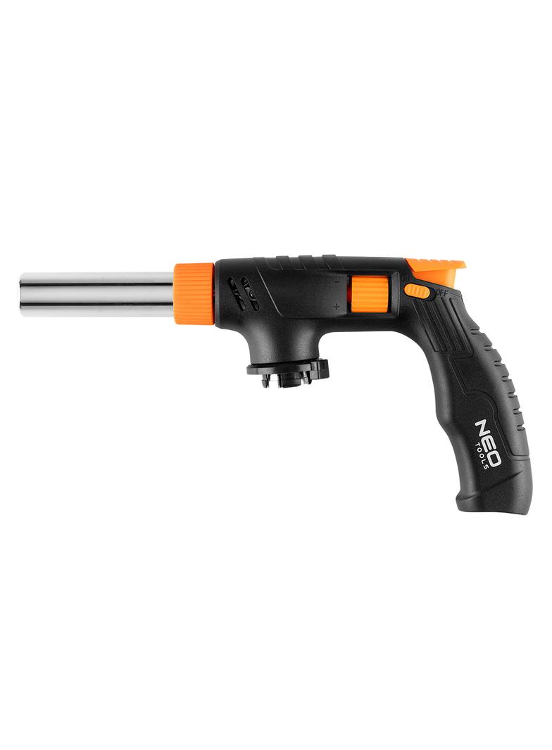 Palnik gazowy z piezo, nakręcany 360st. z regulacją płomienia