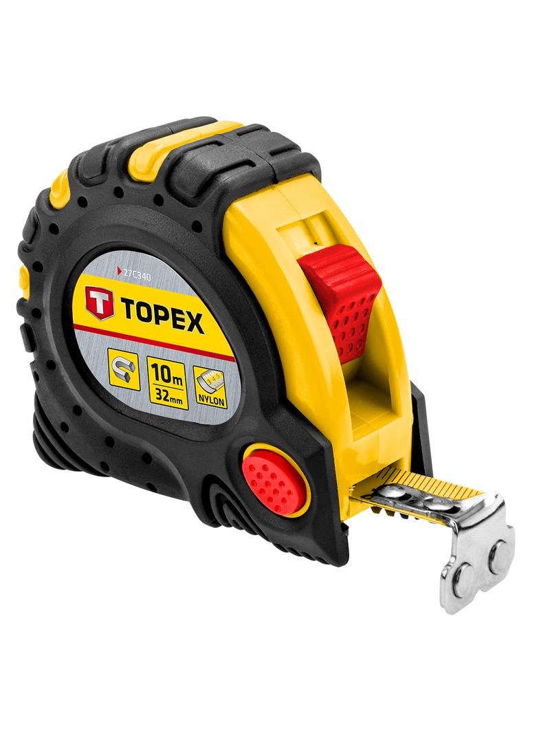 Miara zwijana stalowa 10 m x 32 mm, magnes