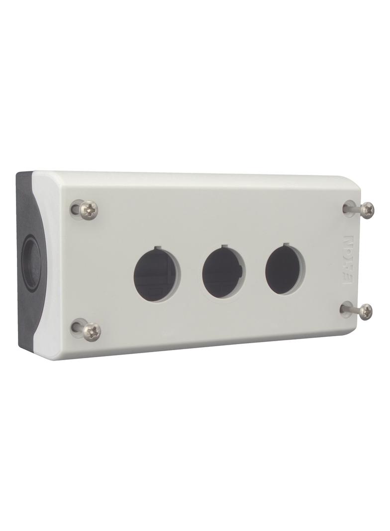 M22-I3 Obudowa kasety 3-otworowa 22mm szara IP67 216538 EATON
