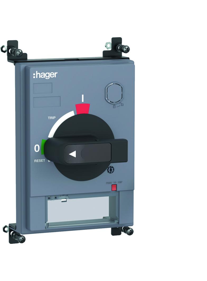 MCCB Napęd obrotowy bezpośredni x/P630 HXW030H HAGER