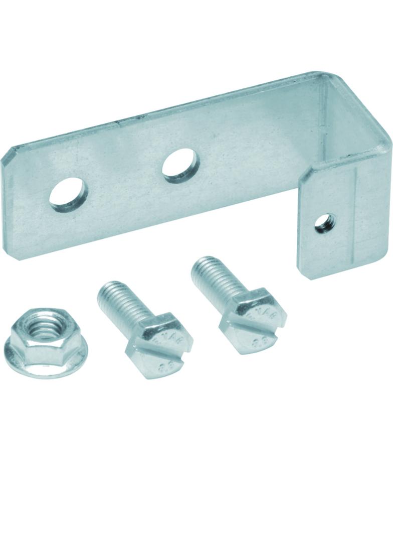 Kątownik obniżający dla szyn wsporczych wys. 25mm UZ25A HAGER