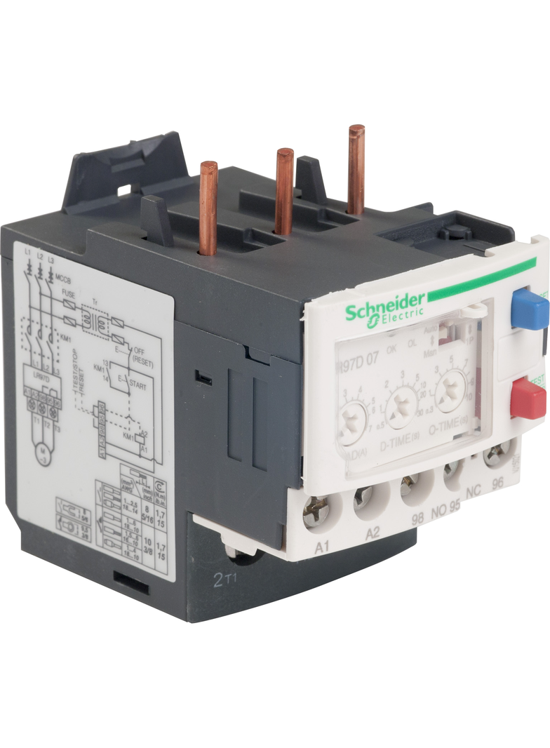 Elektroniczny przekaźnik dla silnika TeSys 1,2-7A 200/240VAC