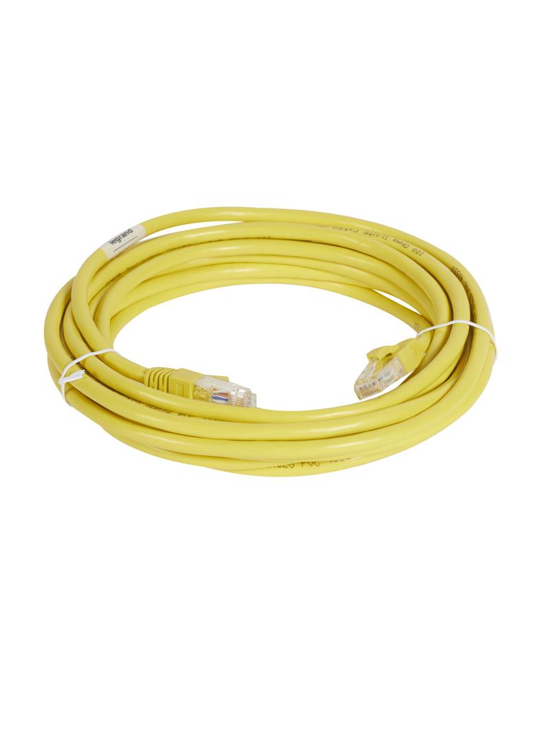 LCS KABEL KROSOWY KAT. 6A U/UTP 5M PCW, Legrand