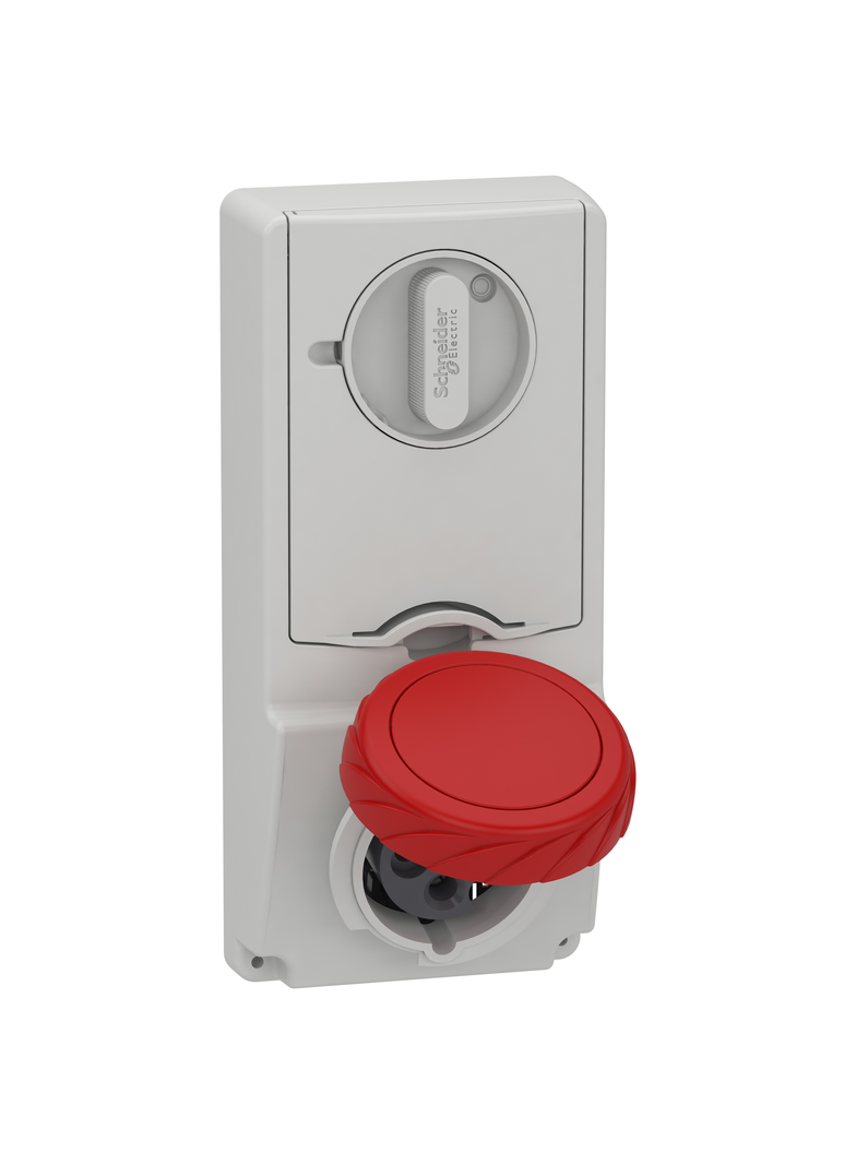 Gniazdo Pratika 380/415V, 16A, 3P+Z, IP65