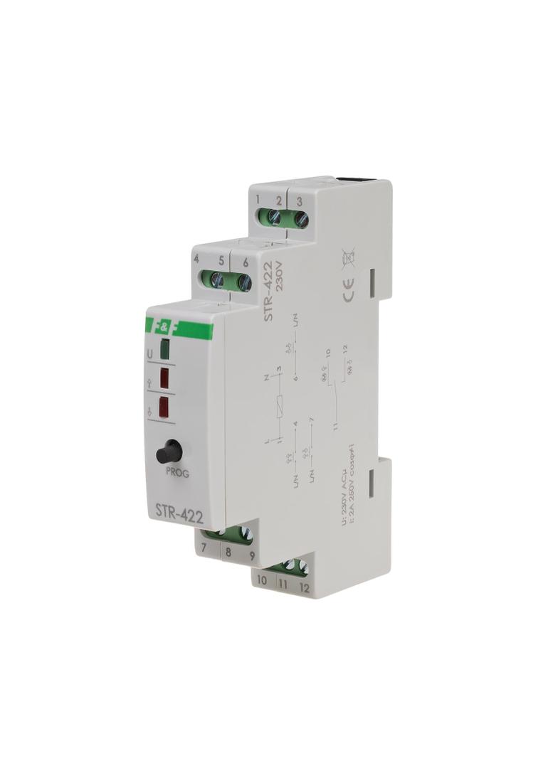 Sterownik roletowy jednoprzyciskowy napięcie 230V AC STR-422 F&F