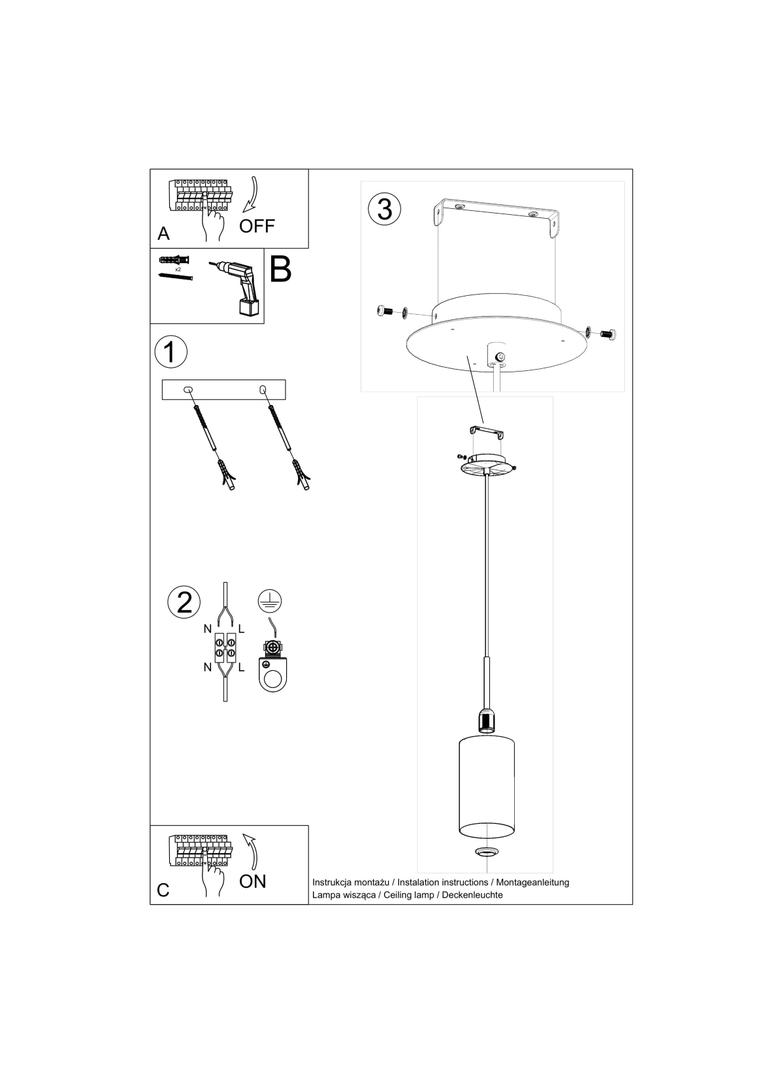 Sollux Żyrandol OTTO 15 biały SL.0741