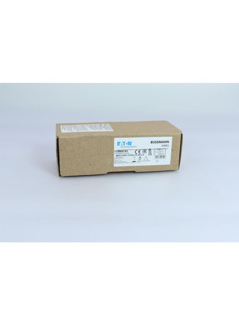FUSE 400A 1250V 1FKE/115 AR CU Wkładka szybka 400A AC 1250V rozmiar 1 53x69x160 mm aR IEC, 170M4743