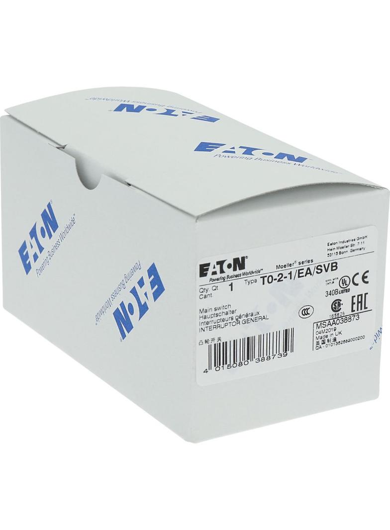Łącznik krzywkowy-1 3P 20A do wbudowania T0-2-1/EA/SVB 038873 EATON