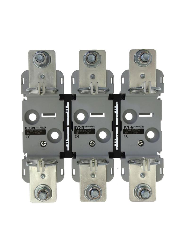 NH1 Triple Pole base CE podstawa NH1 3P 250A mont. szyna DIN i śruby TD1-D EATON