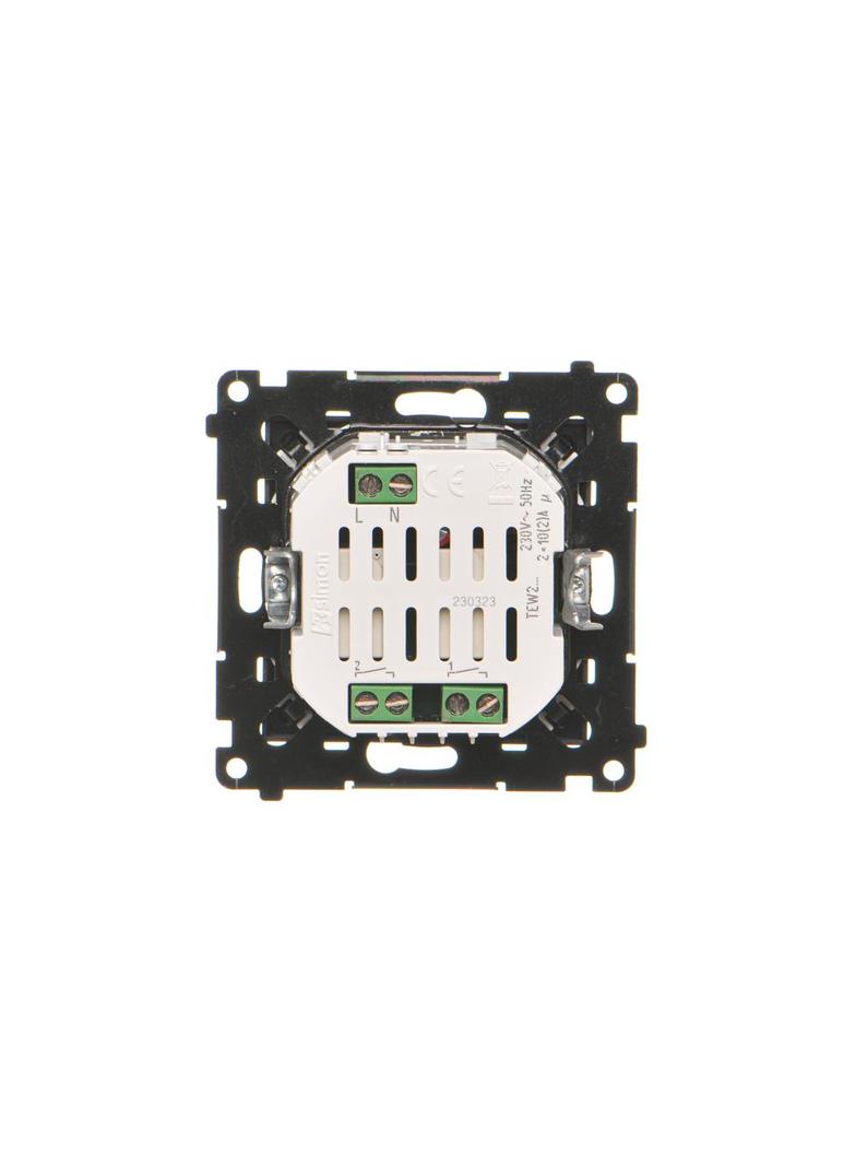 Simon 55 WMDL-TEW2-149 Łącznik elektroniczny podwójny z funcją przycisku lub łącznika czasowego, 2x1 TEW2.01/149 KONTAKT