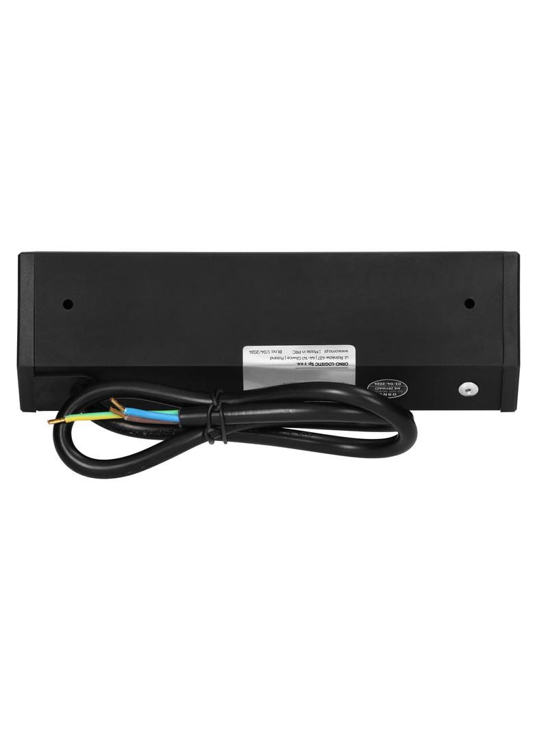 Gniazdo meblowe narożne 3x2P+Z czarne kuchnia OR-GM-9001/B ORNO