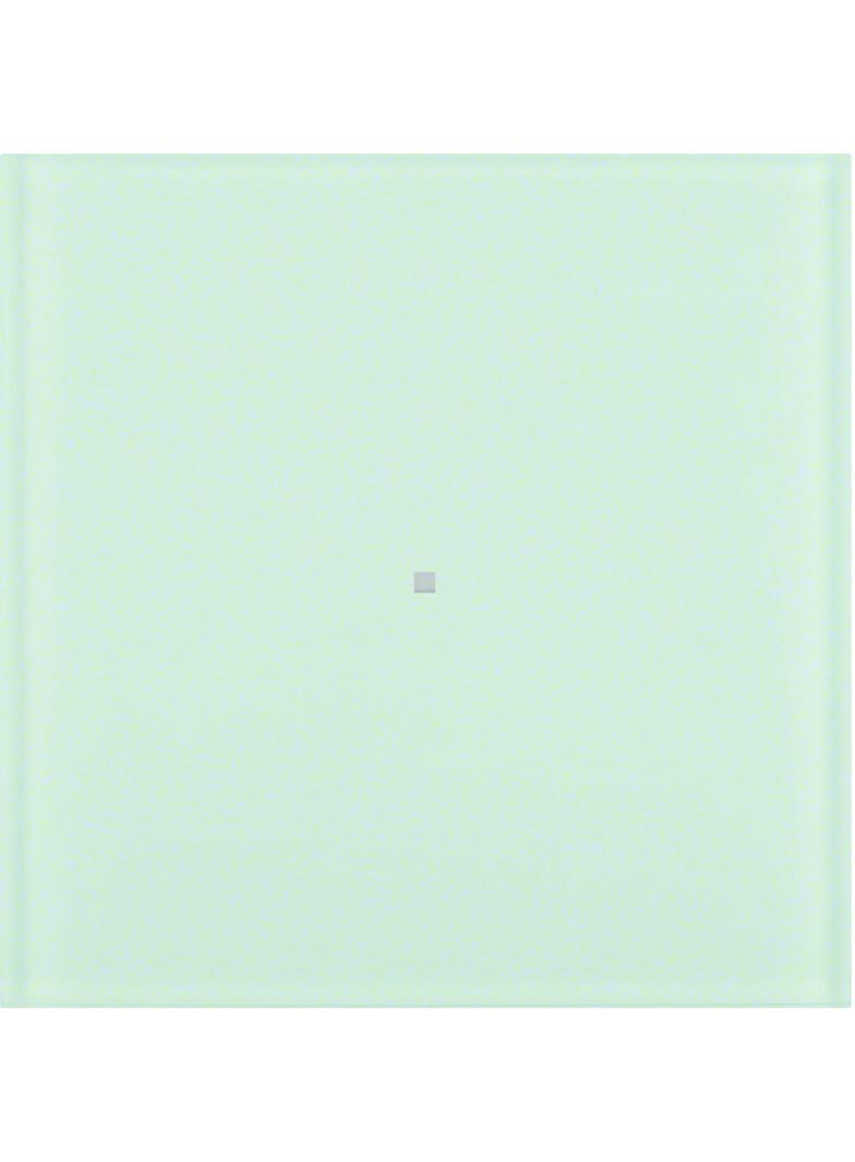 BERKER B.IQ Przycisk pojedynczy standard szkło białe 75161090 HAGER