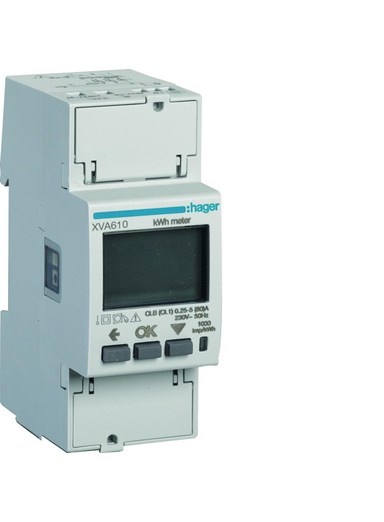 EVCS Miernik Modbus 80A do DLM 1f dla stacji ładowania z kartą XVA245 XVA610 HAGER