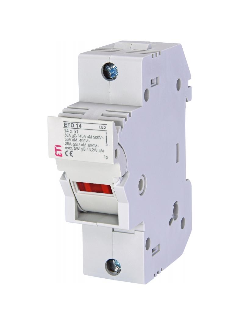 Rozłącznik bezpiecznikowy EFD 14 1P LED 002560011 ETI
