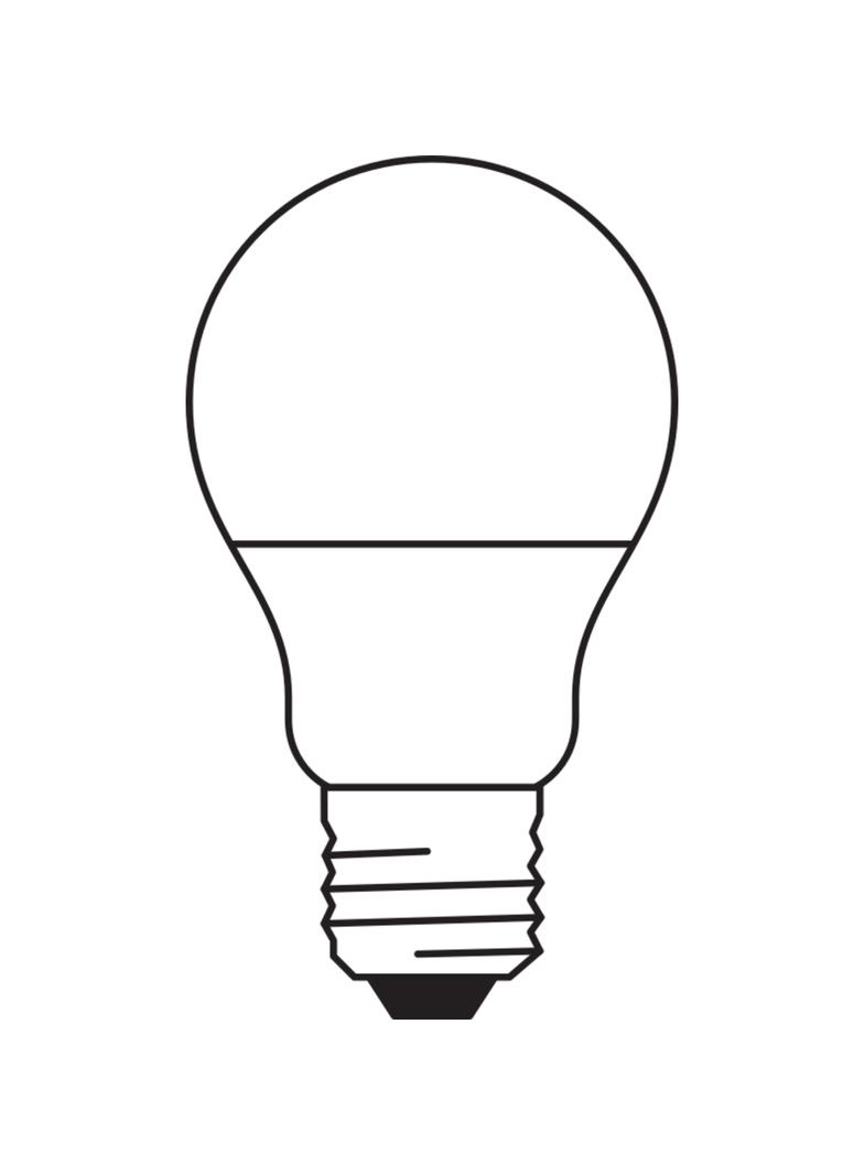 Żarówka LED A55 E27 4.9W = 40W 470lm 3000K Ciepła 200° VALUE CLASSIC Osram