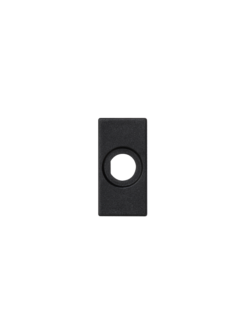 Simon Connect Płytka K45/2 225x45mm z otworem ?14mm szary grafit