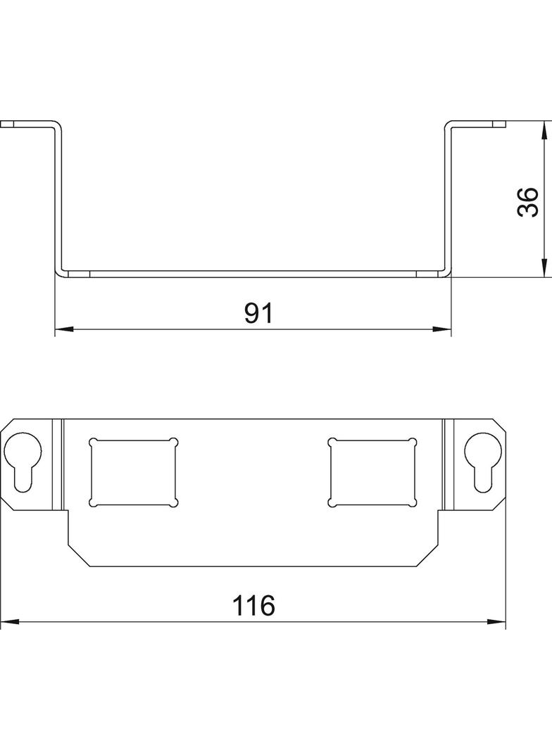 MTGE2 2C, PŁYTKA NA GNIAZDA TELEINF.