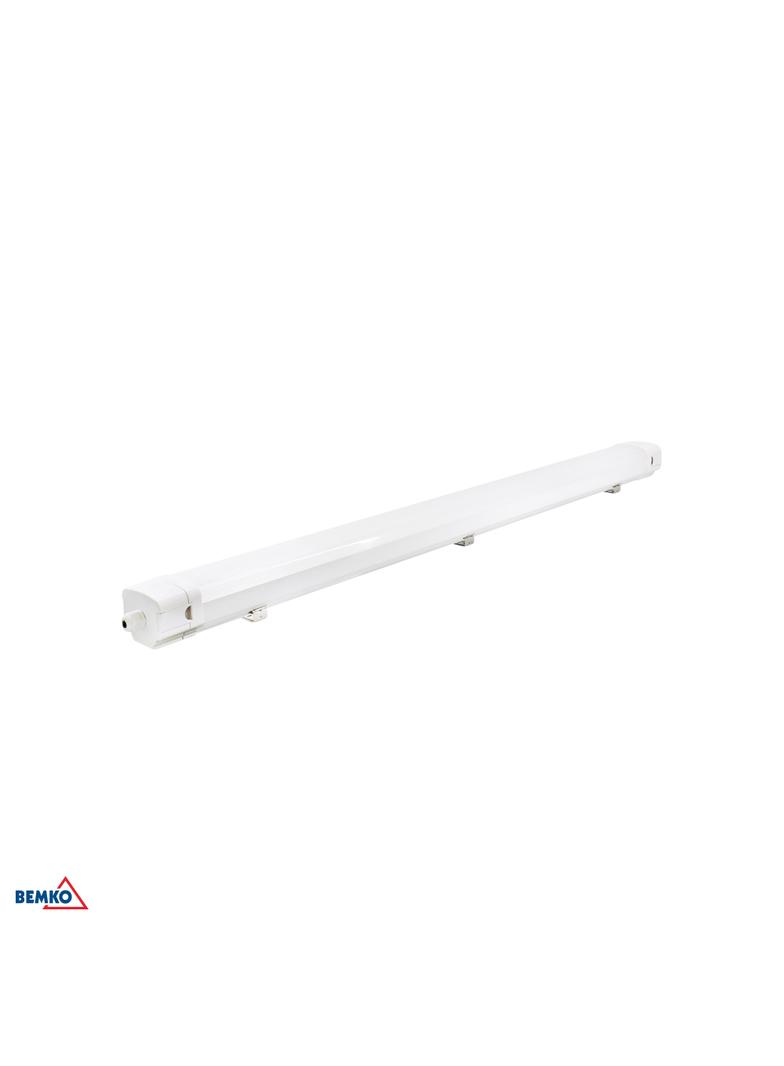 OPRAWA LAMPA HERMETYCZNA WARSZTATOWA 120cm 5580lm 36W 4000K b. neutralna IP65 BIAŁA C16-HLR-120-360-4K BEMKO