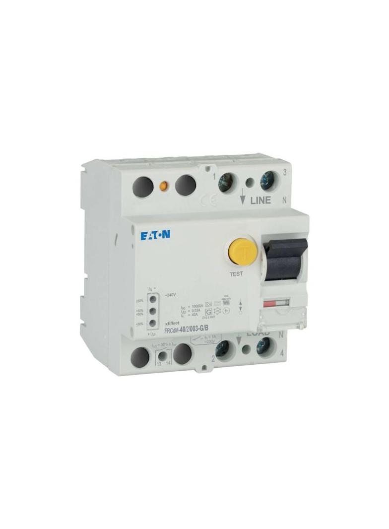 FRCdM-40/2/003-G/B Cyfrowy Wyłącznik Różnicowoprądowy 10kA 40A 2P 30mA typ G/B 300639 EATON
