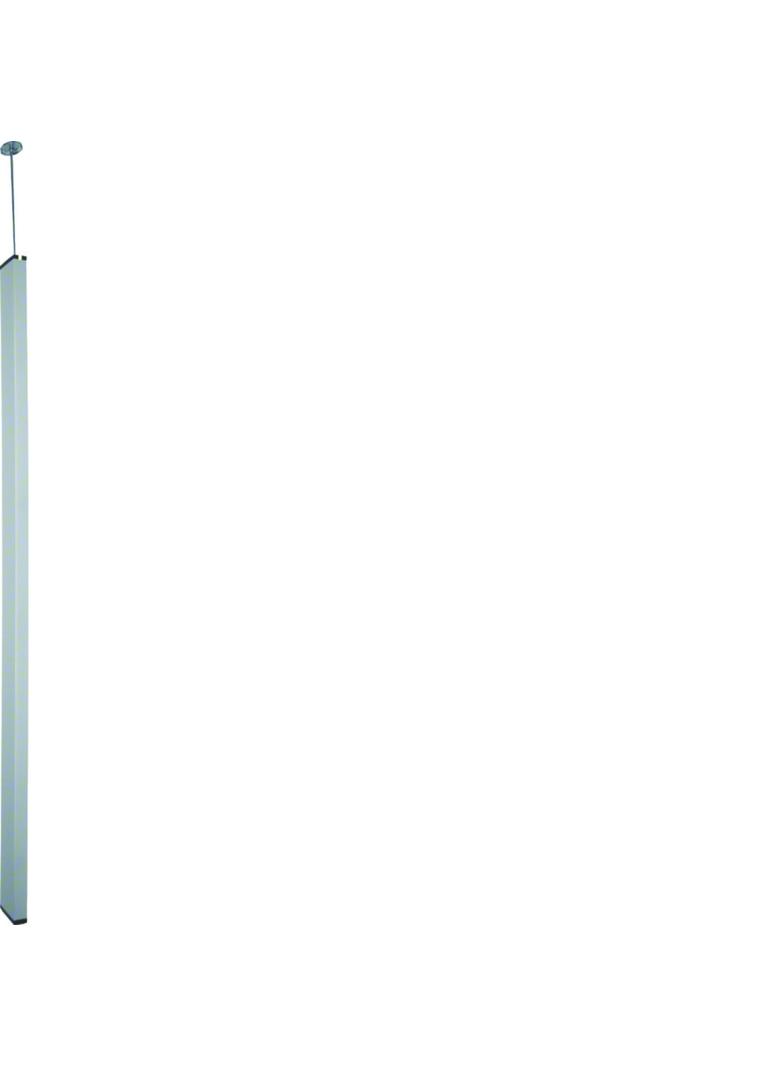 tehalit.DA200 Kolumna dwustronna DA200-45 z mechanizm rozporowym H=3,0-3,3m aluminium DAS2453000ELN HAGER