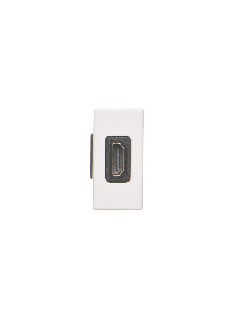 Simon Connect Płytka K45/2 adapter HDMI-HDMI 225x45mm + wkład czysta biel K129B/9 KONTAKT