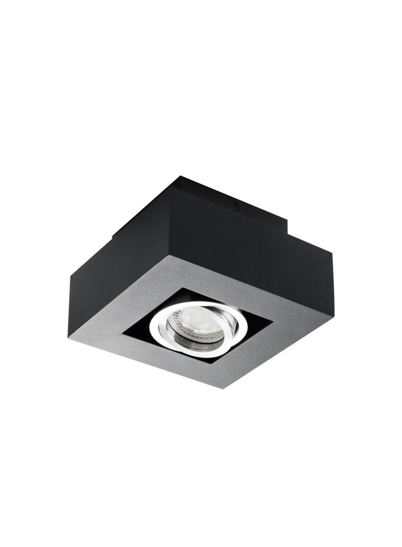 Oprawa punktowa sufitowa GU10 50W STOBI DLP 50-B czarna 26830 KANLUX