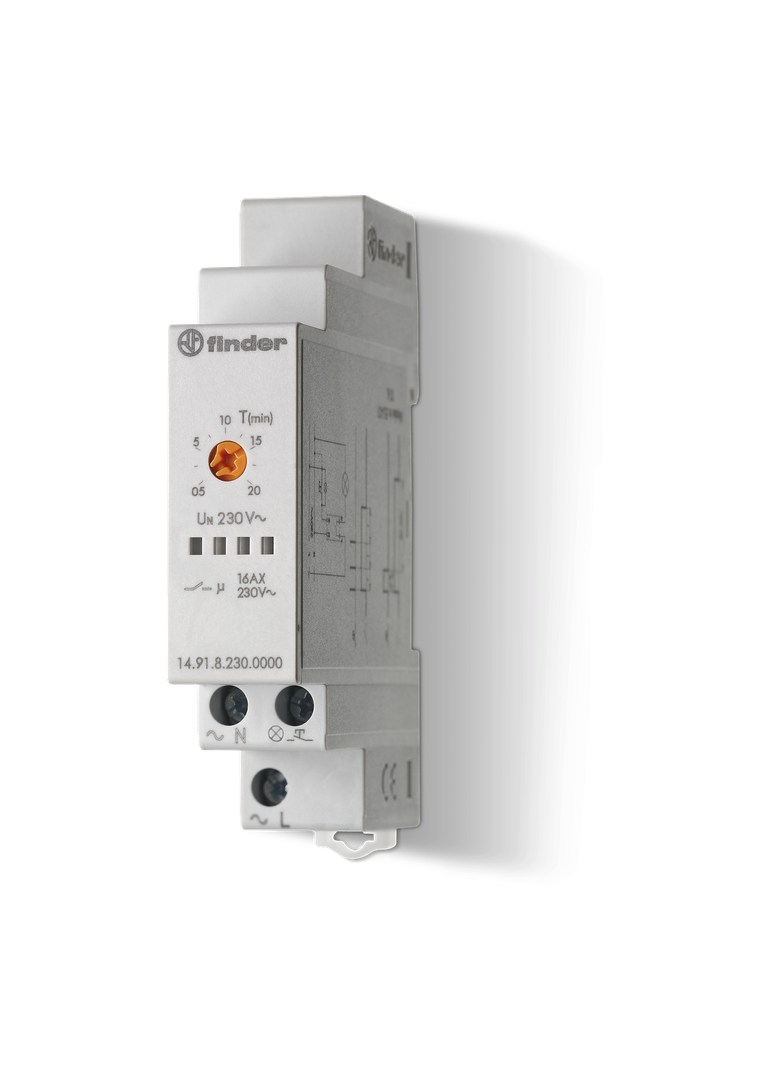 Automat do klatek schodowych serii 14: 1Z 16A 230V AC 14.91.8.230.0000 /5szt./ FINDER