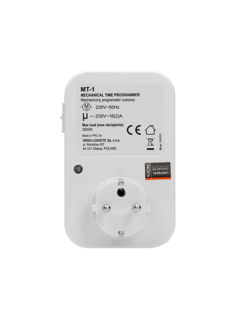 Programator czasowy mechaniczny MT-1 ORNO