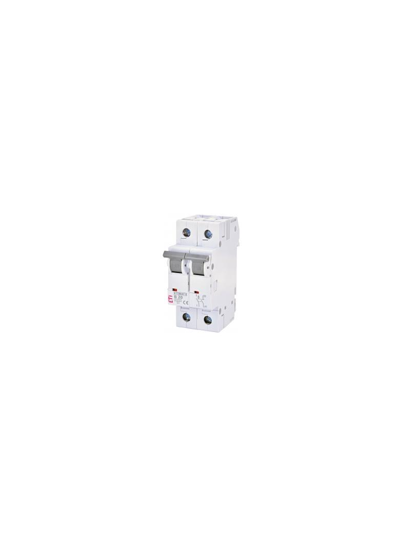 Wyłącznik nadprądowy MAT 6 1P+N B4A 002112511 ETI
