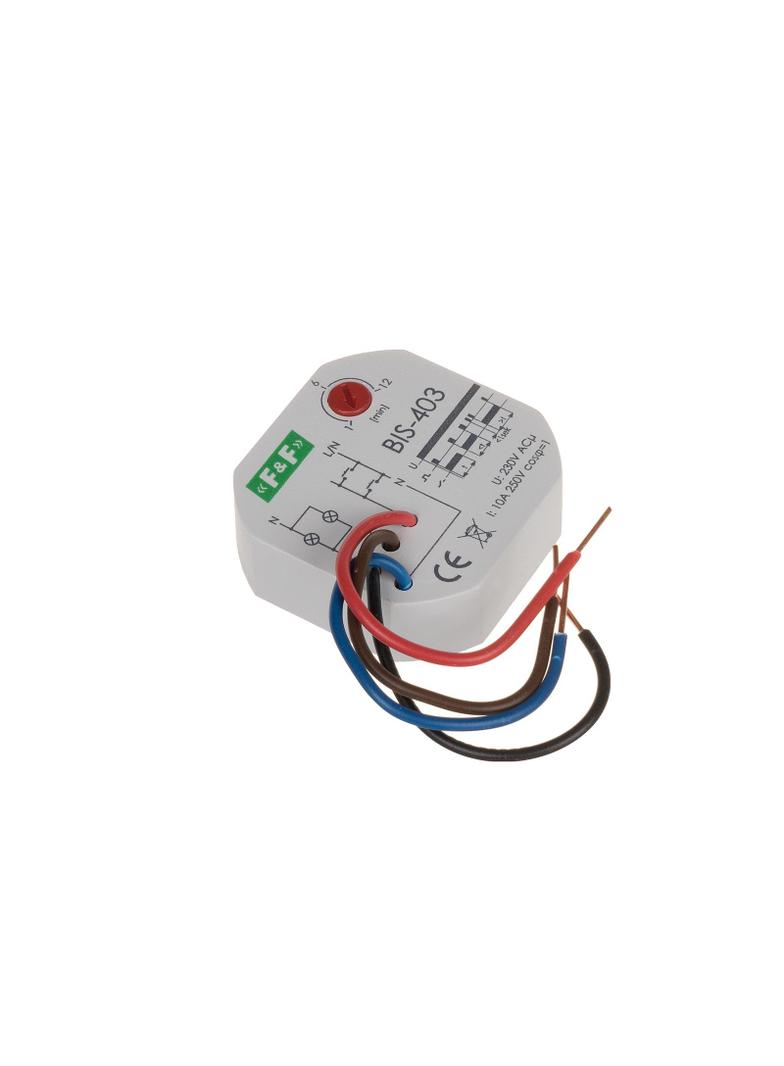 PRZEKAŹNIK BISTABILNY Z WYŁĄCZNIKIEM CZASOWYM, UN=230V, I=10A, STYKI 1Z, MONTAŻ W PUSZCE PODTYNKOWEJ