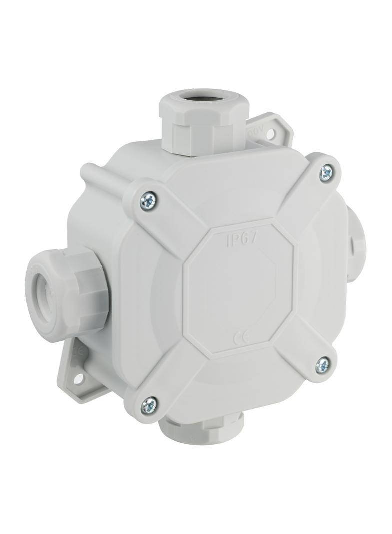 PNHS Puszka Hermetyczna n/t IP67 4mm2 400V szara 63.404 OPATÓWEK