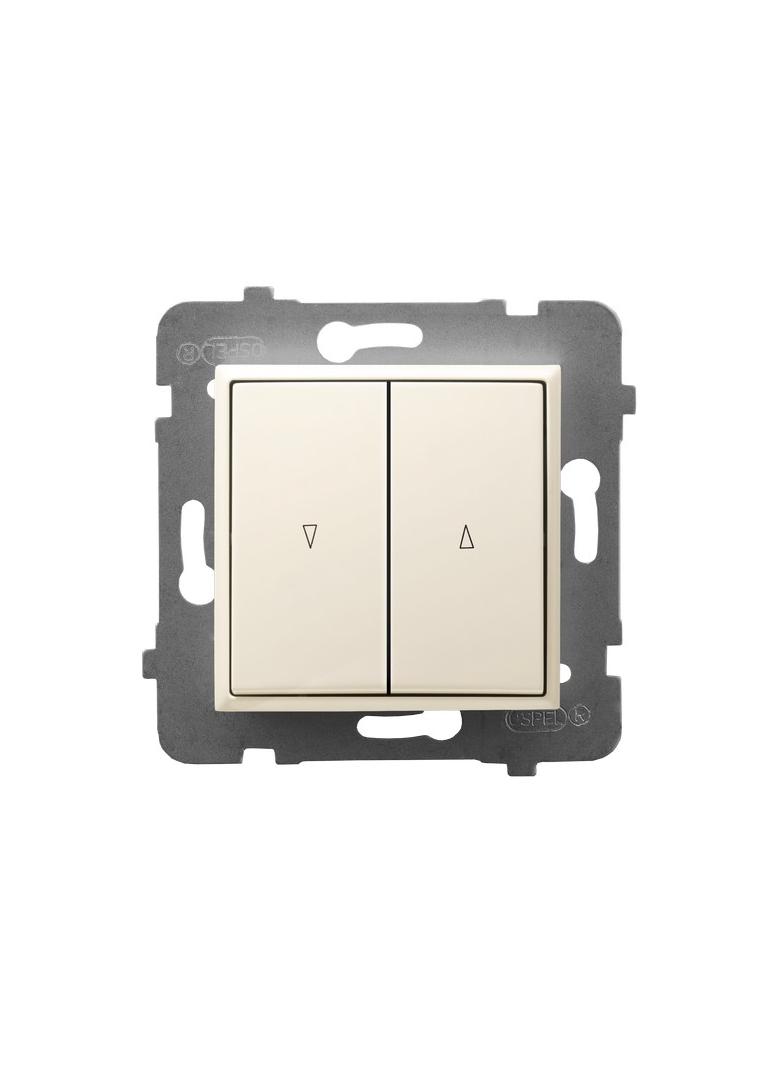 ARIA Łącznik żaluzjowy z blokadą mechaniczną - kolor ecru