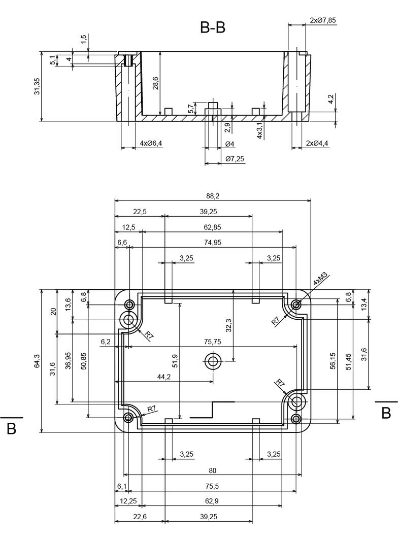 Puszka hermetyczna PHP-56 62.56 OPATÓWEK