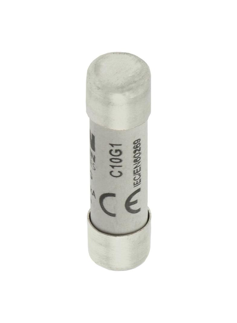 CYLINDRICAL FUSE 10 x 38 1A GG 500V AC Wkładka cylindryczna 10 x 38mm 1A GG 500V AC C10G1 EATON