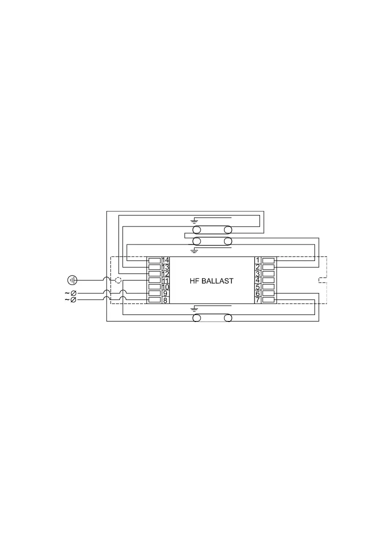 Statecznik transformator elektroniczny 3/4x14W HF-Pi 3/414 PHILIPS