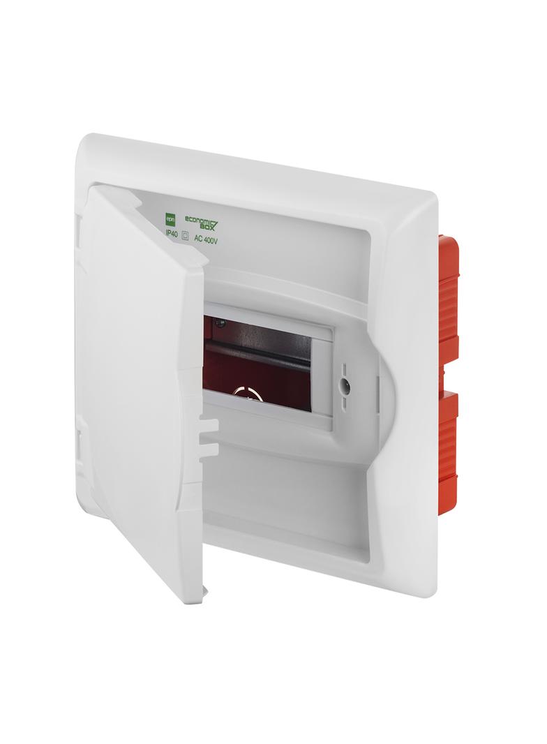 ECONOMIC BOX RP 1/6 drzwi białe (N+PE) IP 40