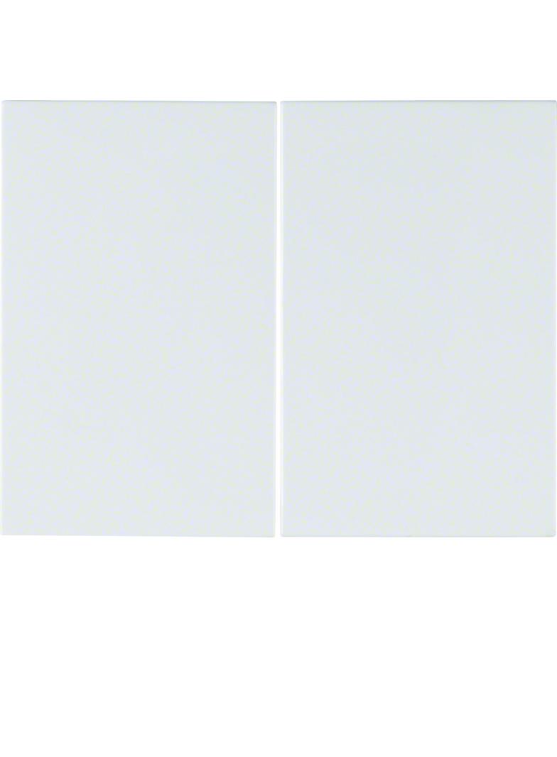 BERKER K.1 Klawisze do łącznika 2-klawiszowego biały 14357009 HAGER