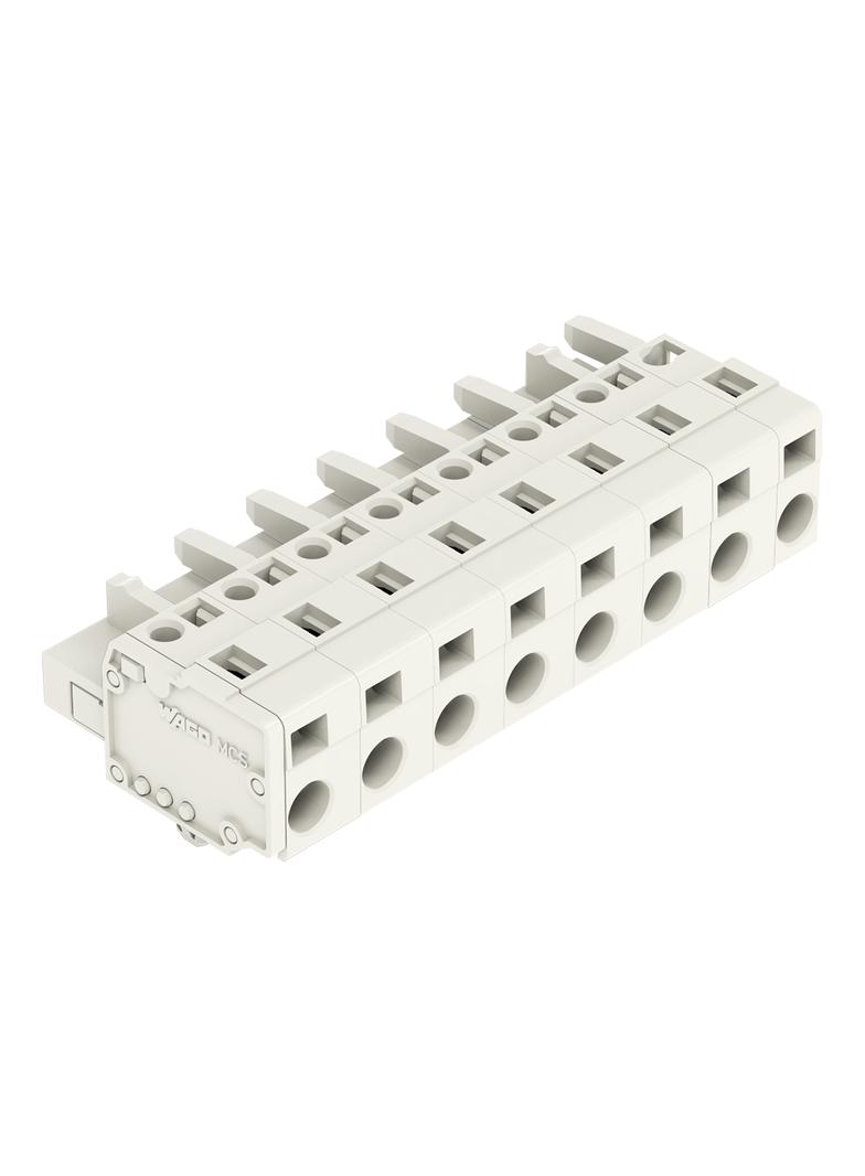 Gniazdo MCS‑MIDI Classic 8‑biegunowe jasnoszare raster 7,5mm 721‑208/008‑000 /25szt./ WAGO