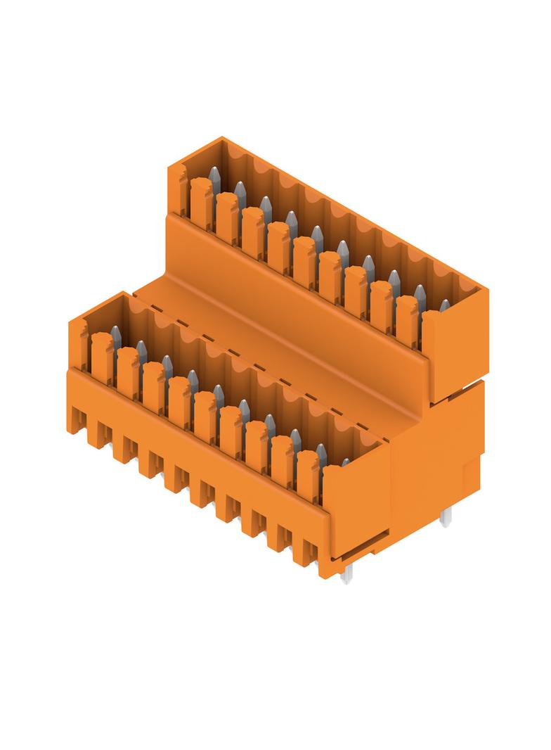 SLD 3.50V/20/180G 3.2SN OR BX Wtyki PCB (złącza płyty), 3.50 mm, Liczba biegunów: 20, kąt odejścia: 180° /20szt./ 1641150000 WEIDMÜLLER