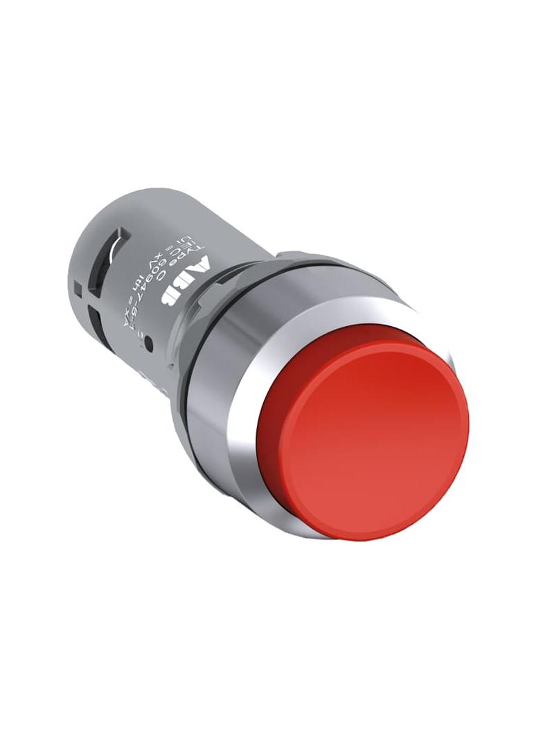 Przycisk wypukły monostabilny 2NO czerwony CP3-30R-20