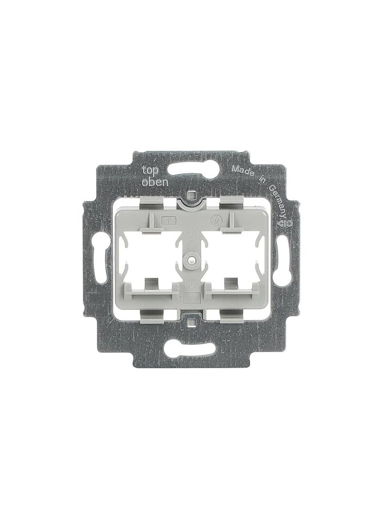 Pierścień nośny z cokołem Do 2 złączy Modular Jack szary 2CKA001753A8057 ABB