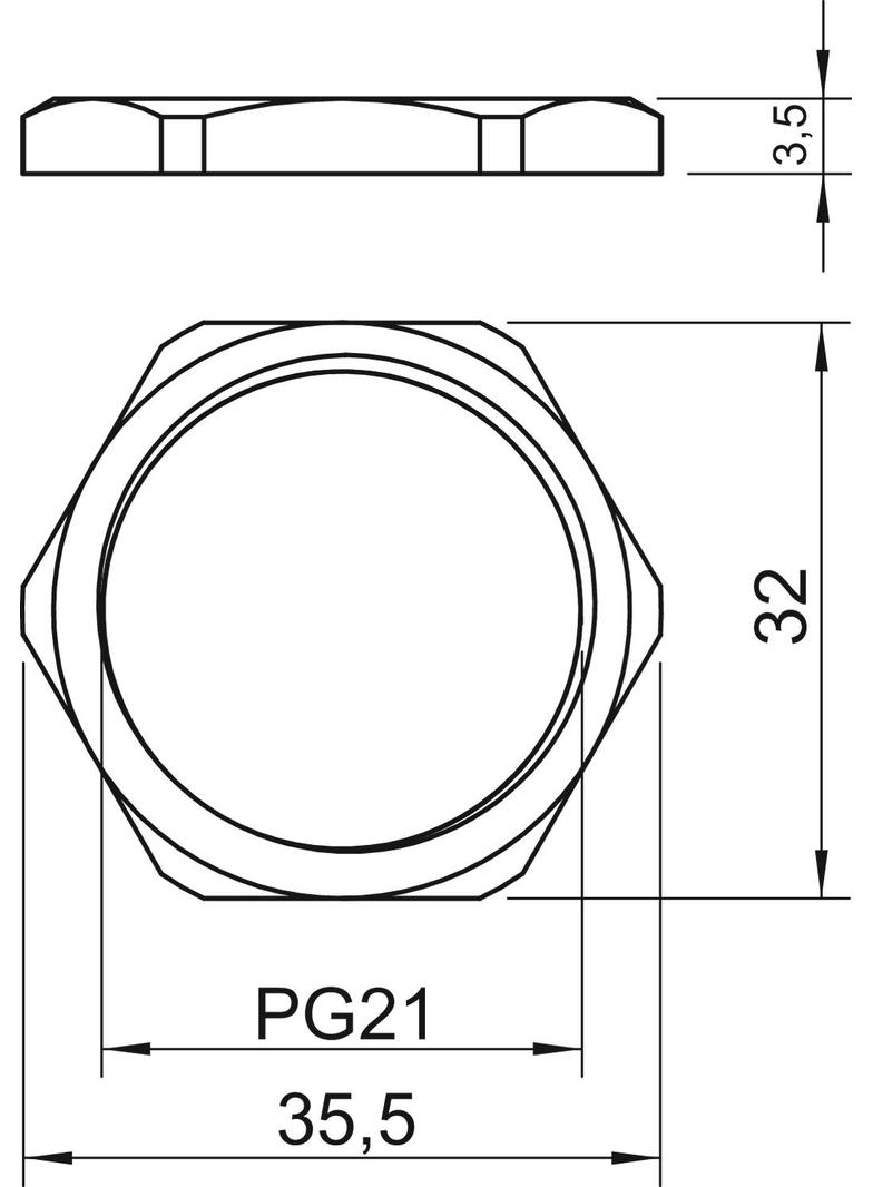 169/MS, PRZECIWNAKRĘTKA PG21 MS/NIKL.