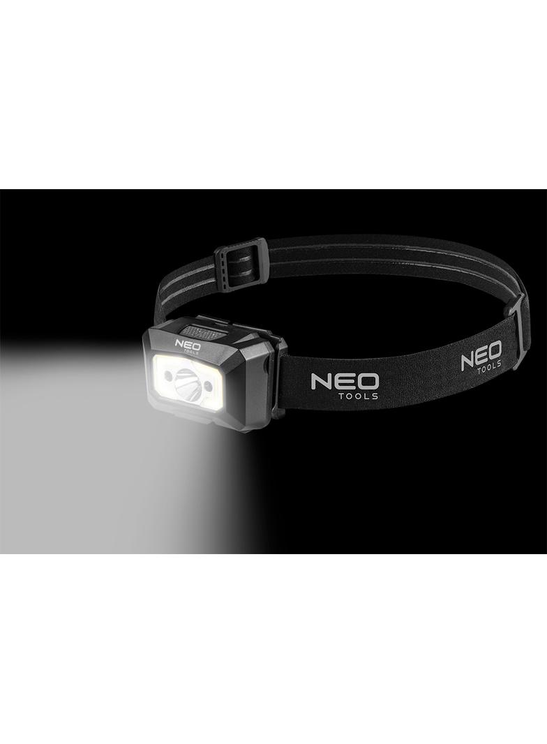 Latarka czołowa akumulatorowa USB 250 lm COB LED + czujnik ruchu