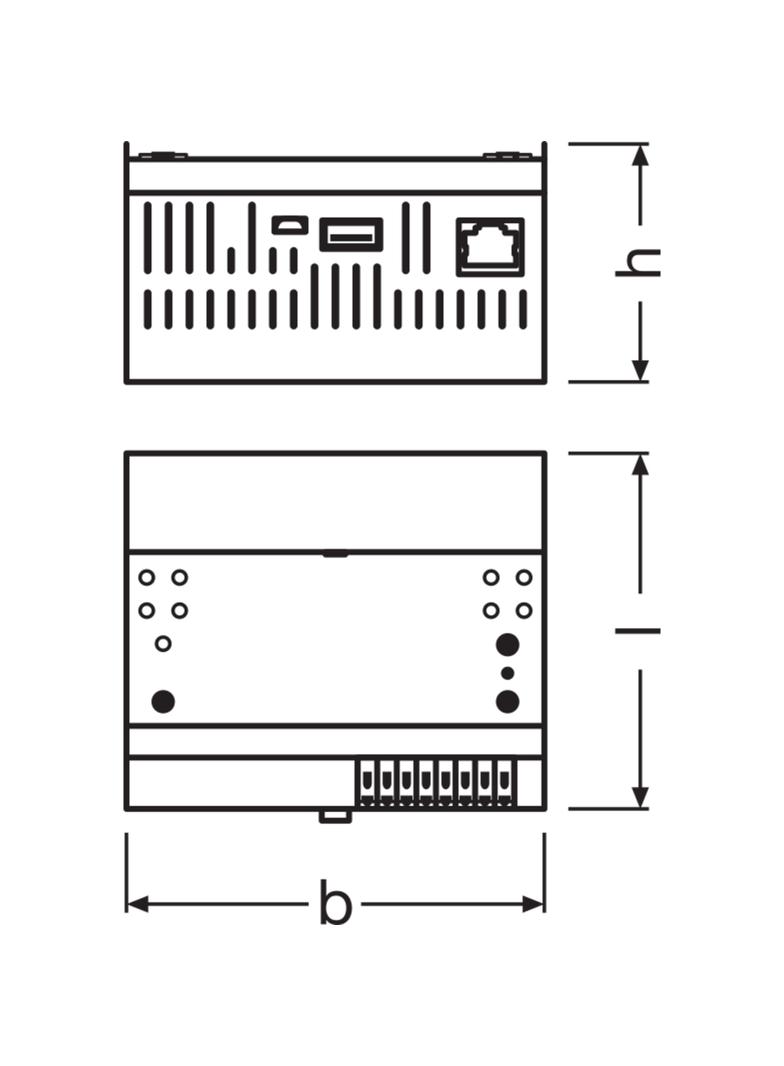 Sterownik DALI PRO 2 IOT FS1 LDVV