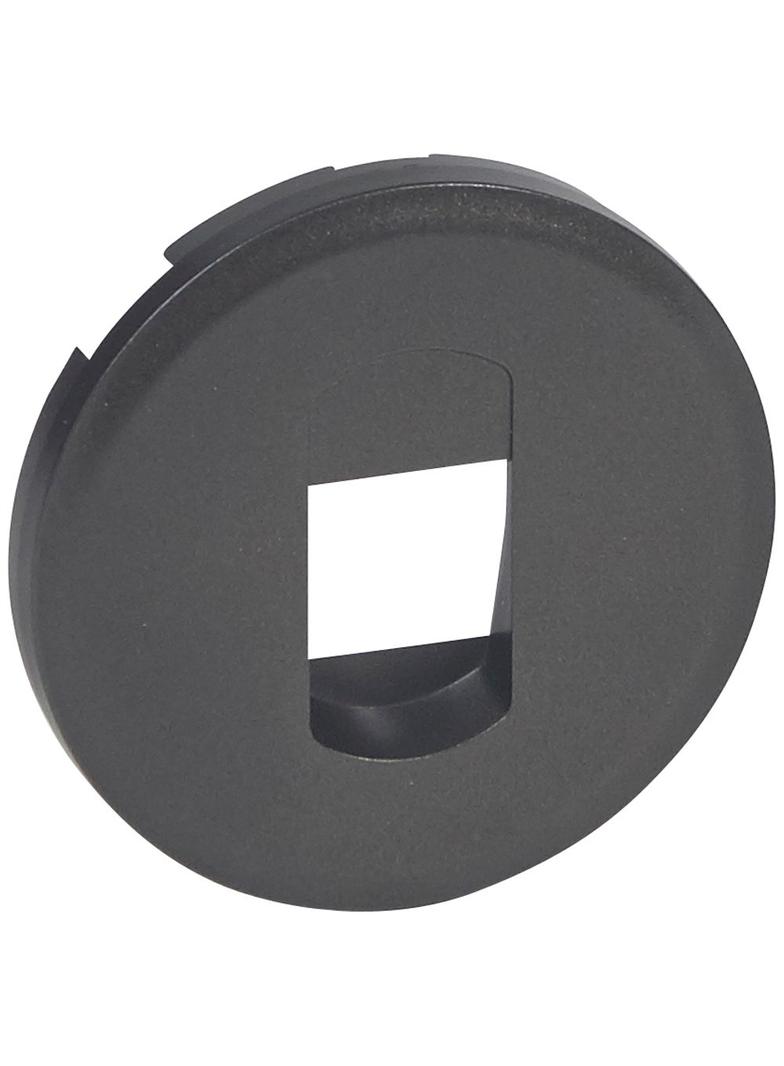 CELIANE - PLAKIETKA DO GNIAZD GŁOŚNIKOWYCH POJEDYNCZYCH GRAFITOWA, Legrand