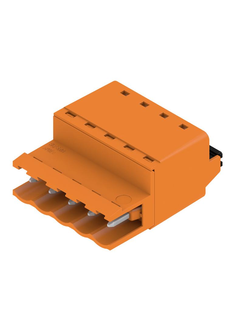 SLF 5.08/05/180 SN OR BX Wtyk PCB (złącze wiązki), 5.08 mm, Liczba biegunów: 5, PUSH IN, złącze sprężynowe /72szt./ 1335360000 WEIDMÜLLER